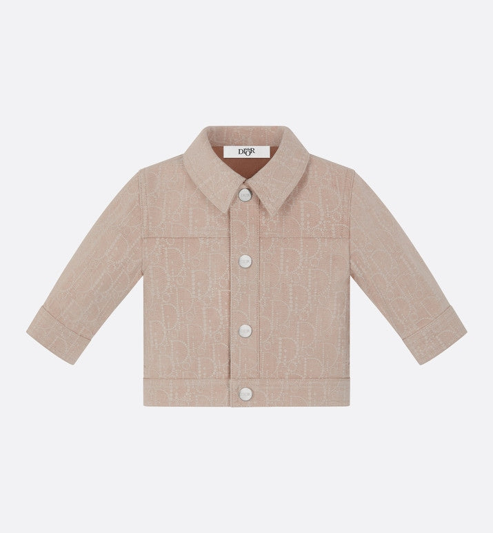 Baby Jacket • Beige Dior Oblique Cotton Denim