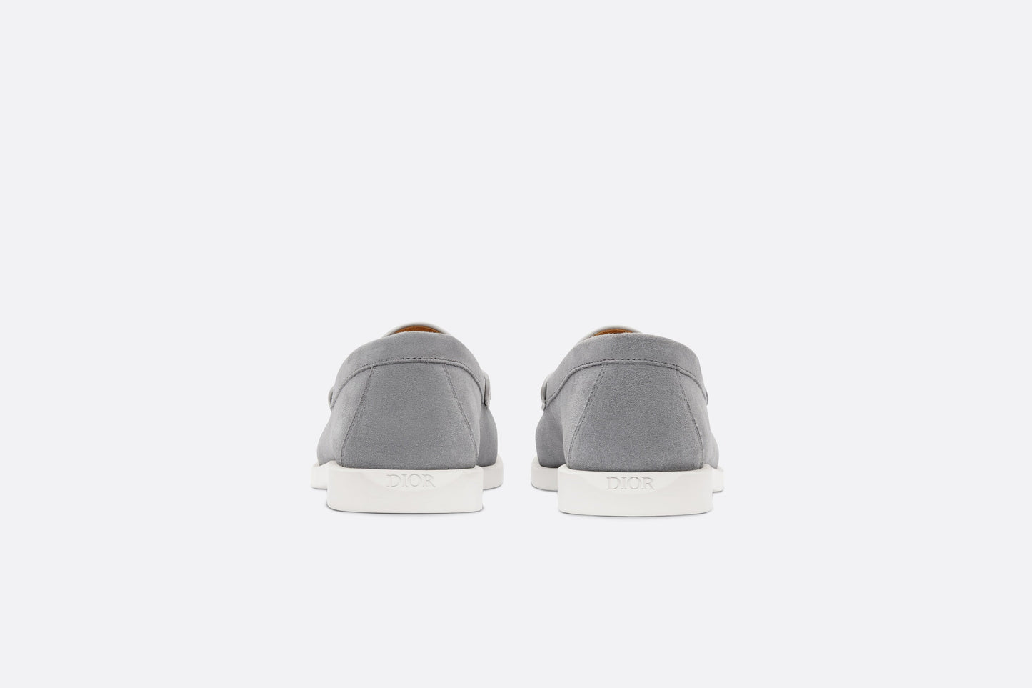 Dior Granville Loafer • Dior Gray Suede and Dior Oblique Jacquard