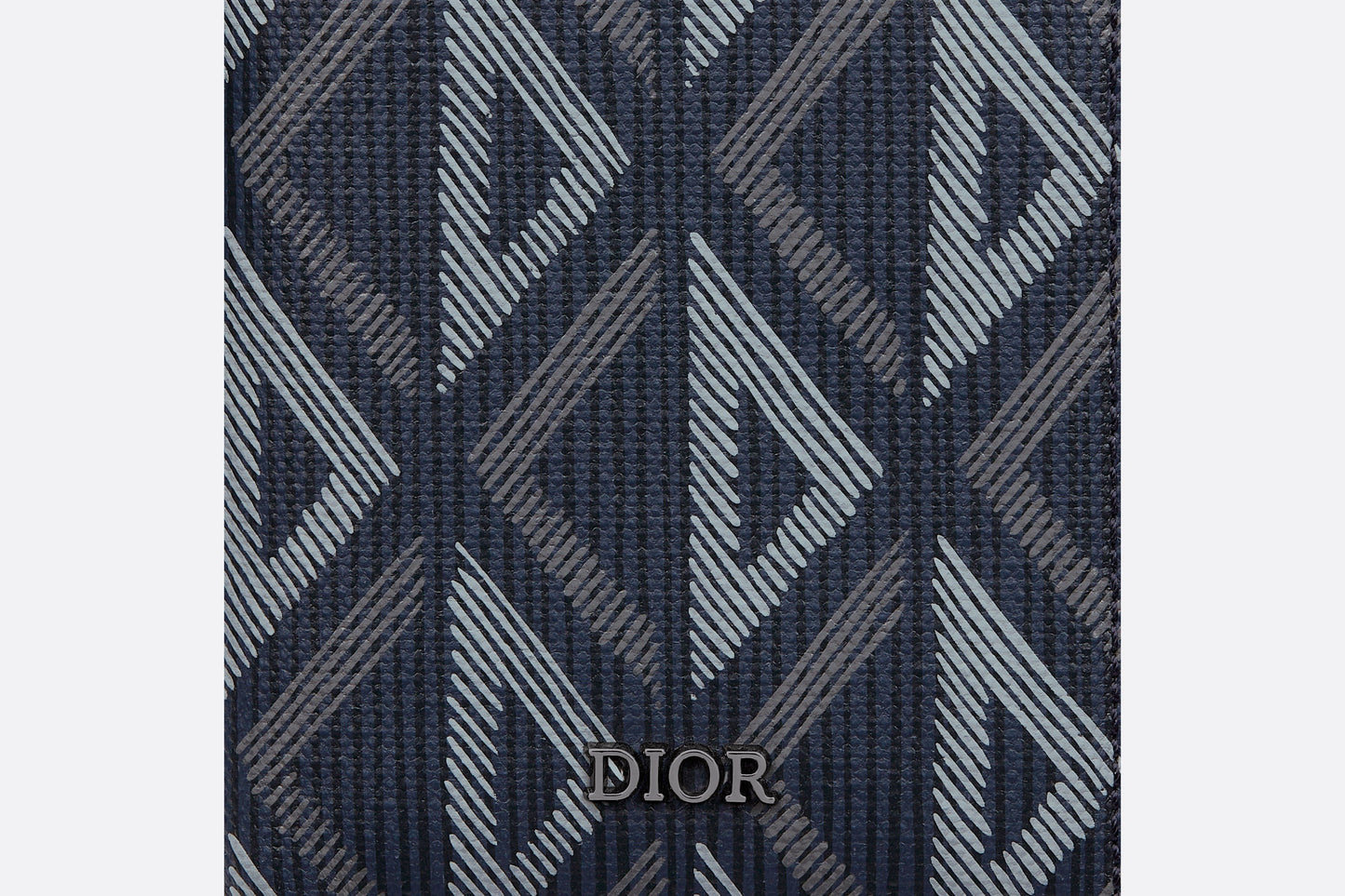 Bi-Fold Card Holder • Navy Blue CD Diamond Canvas