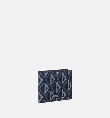 Wallet • Navy Blue CD Diamond Canvas