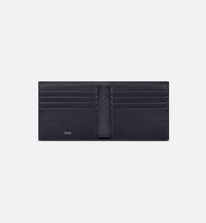 Wallet • Navy Blue CD Diamond Canvas