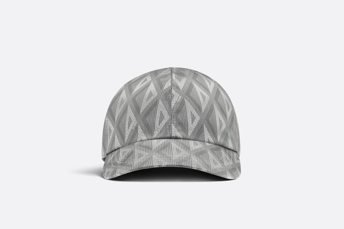 CD Diamond Baseball Cap • Gray Technical Nylon Jacquard