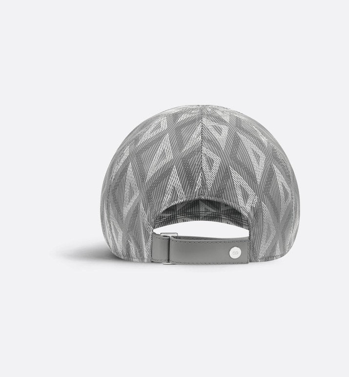 CD Diamond Baseball Cap • Gray Technical Nylon Jacquard