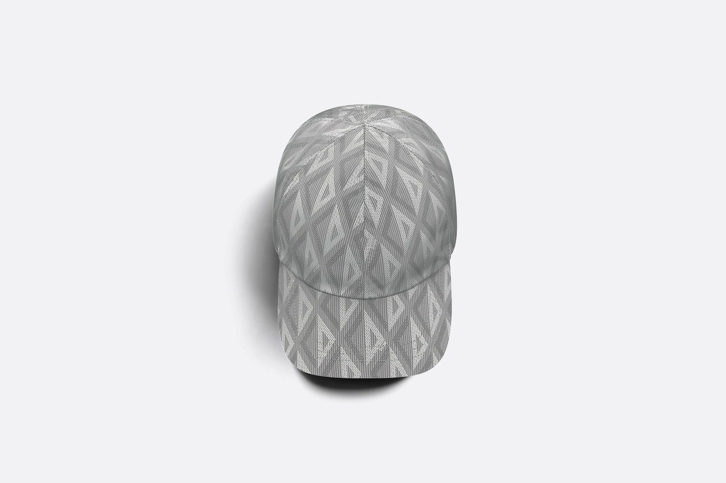 CD Diamond Baseball Cap • Gray Technical Nylon Jacquard