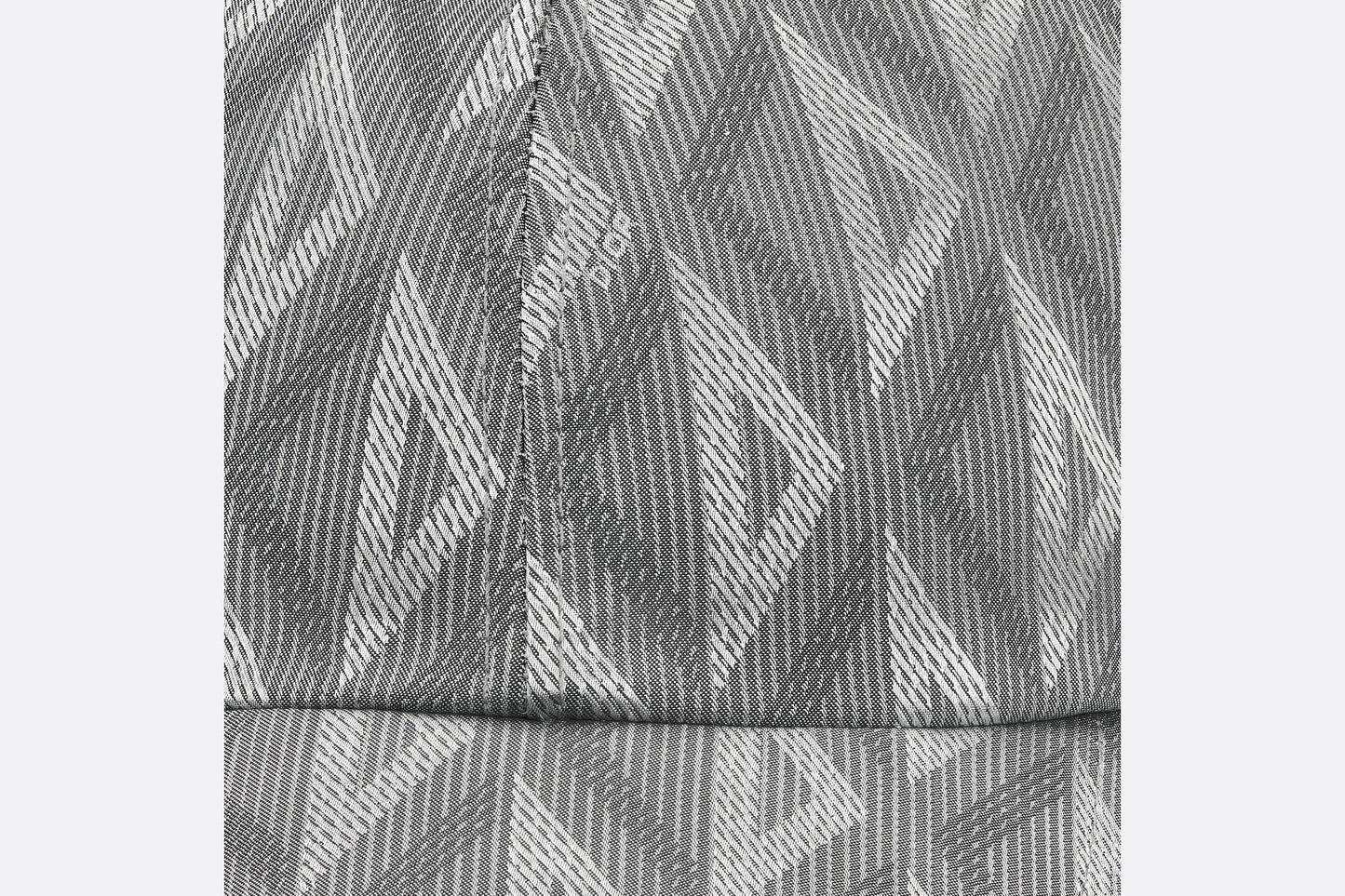 CD Diamond Baseball Cap • Gray Technical Nylon Jacquard