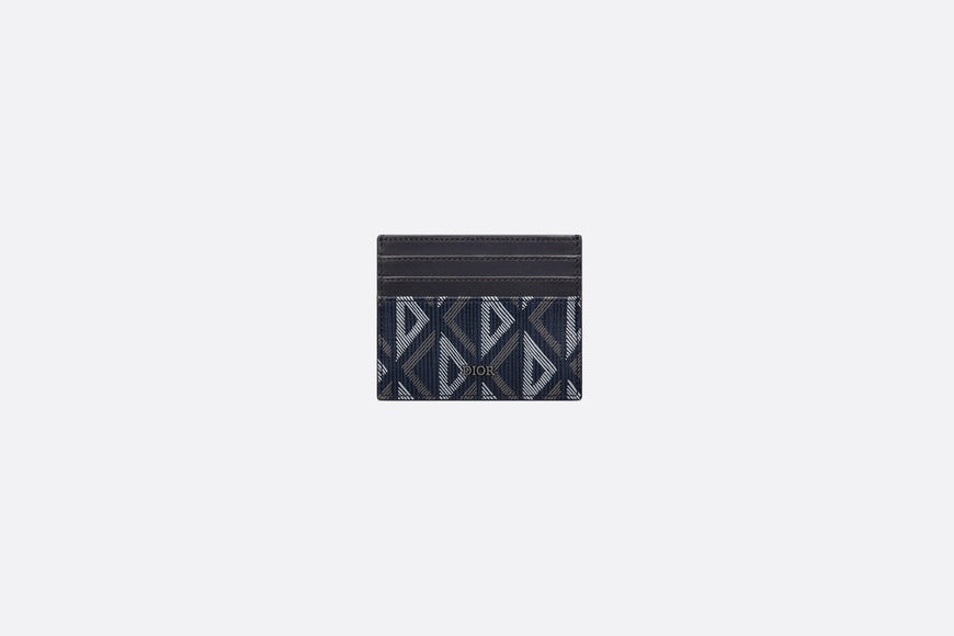 Card Holder • Navy Blue CD Diamond Canvas