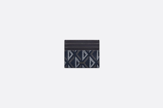Card Holder • Navy Blue CD Diamond Canvas