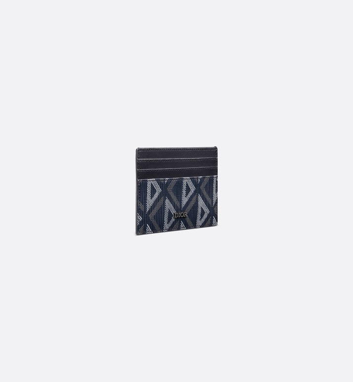 Card Holder • Navy Blue CD Diamond Canvas