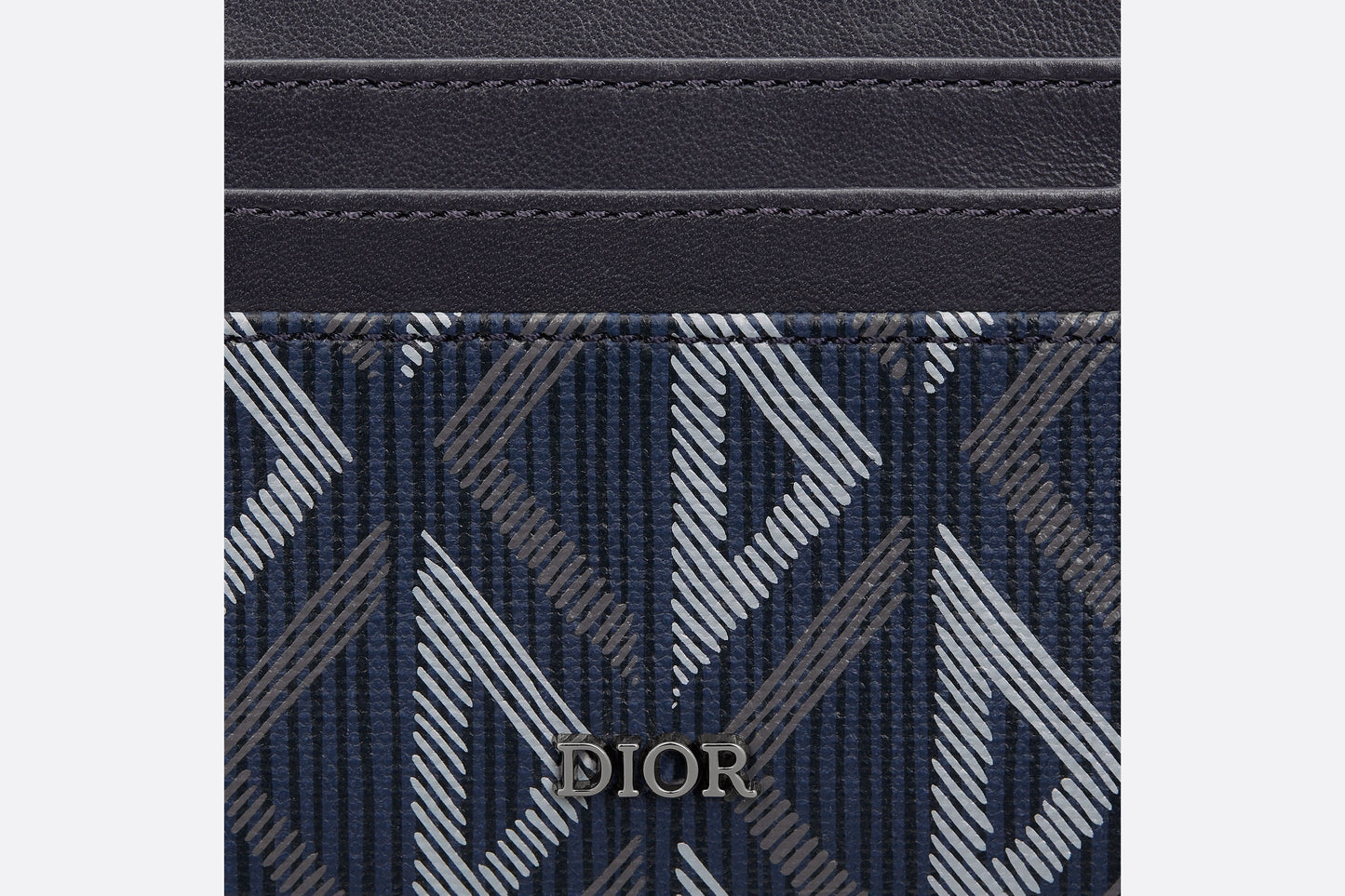 Card Holder • Navy Blue CD Diamond Canvas