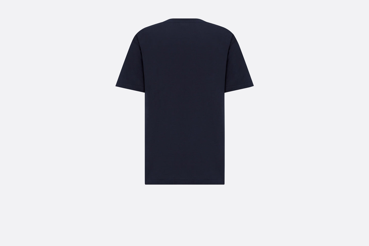 CD Diamond Relaxed-Fit T-Shirt • Navy Blue Cotton Jersey