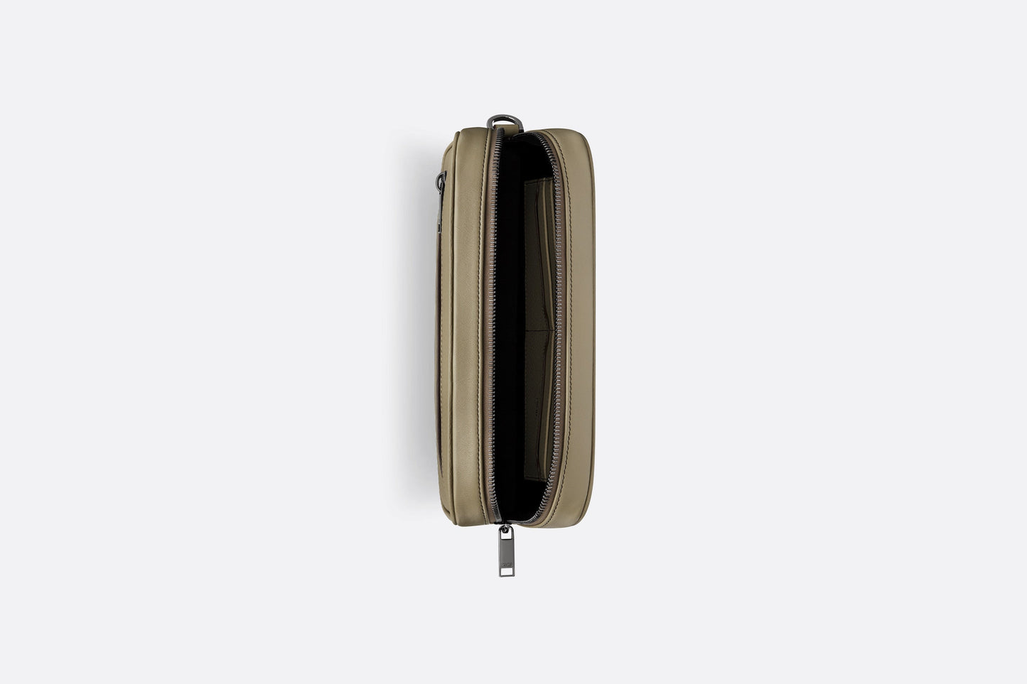 Toiletry Bag • Beige Grained Calfskin with CD Icon Signature