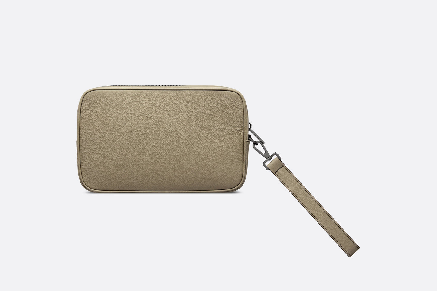 Toiletry Bag • Beige Grained Calfskin with CD Icon Signature