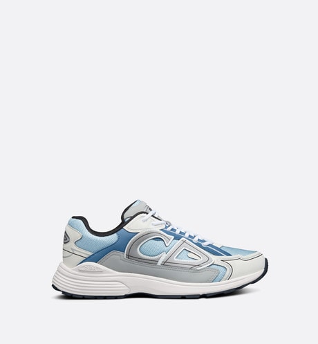 B30 Sneaker • Light Blue Mesh and Blue, Gray and White Technical Fabric
