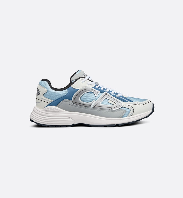 B30 Sneaker • Light Blue Mesh and Blue, Gray and White Technical Fabric