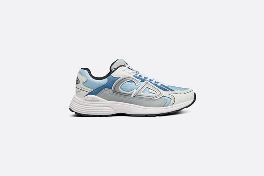 B30 Sneaker • Light Blue Mesh and Blue, Gray and White Technical Fabric