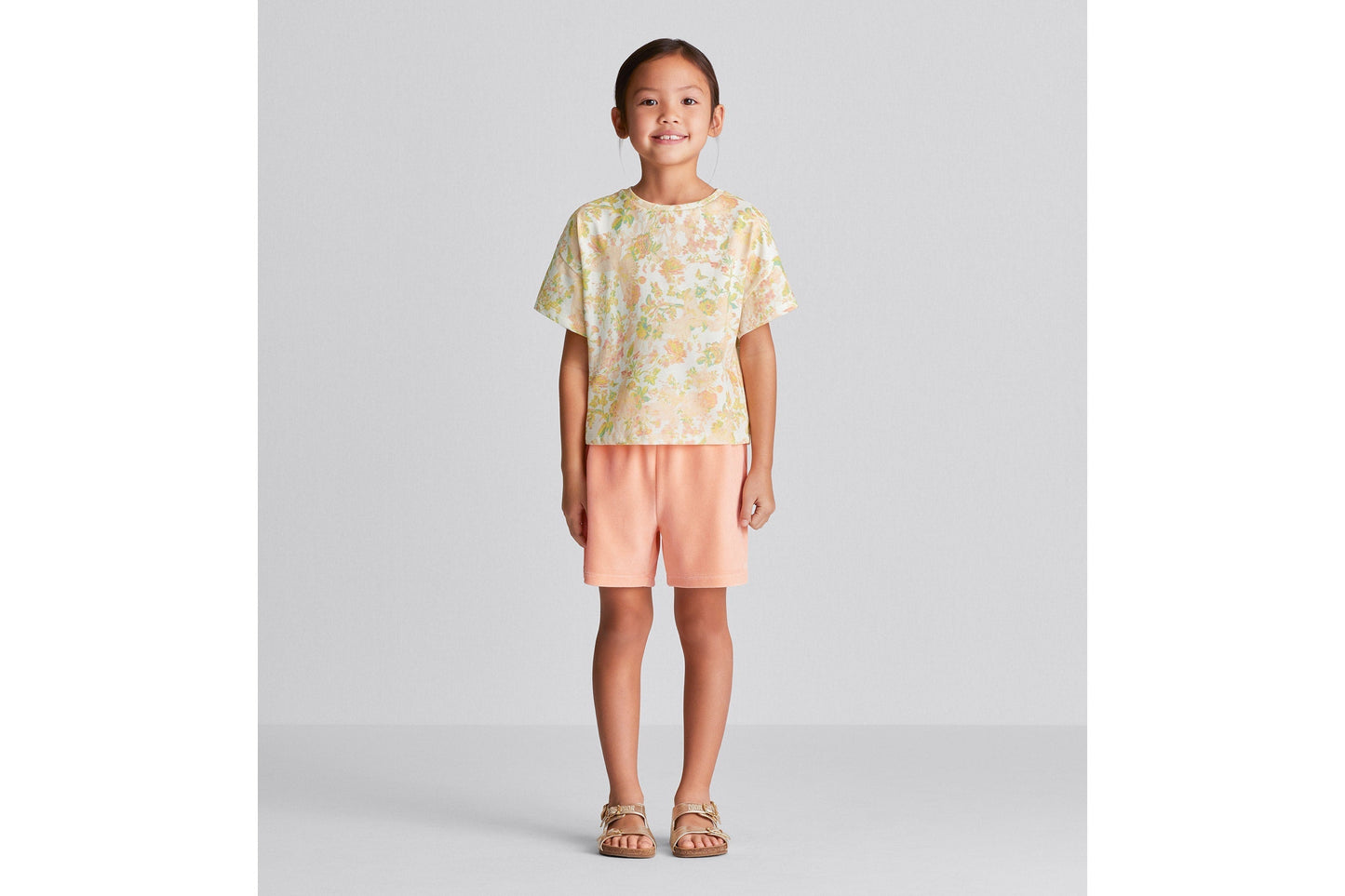 Kid's Shorts • Light Coral Pink Velvet