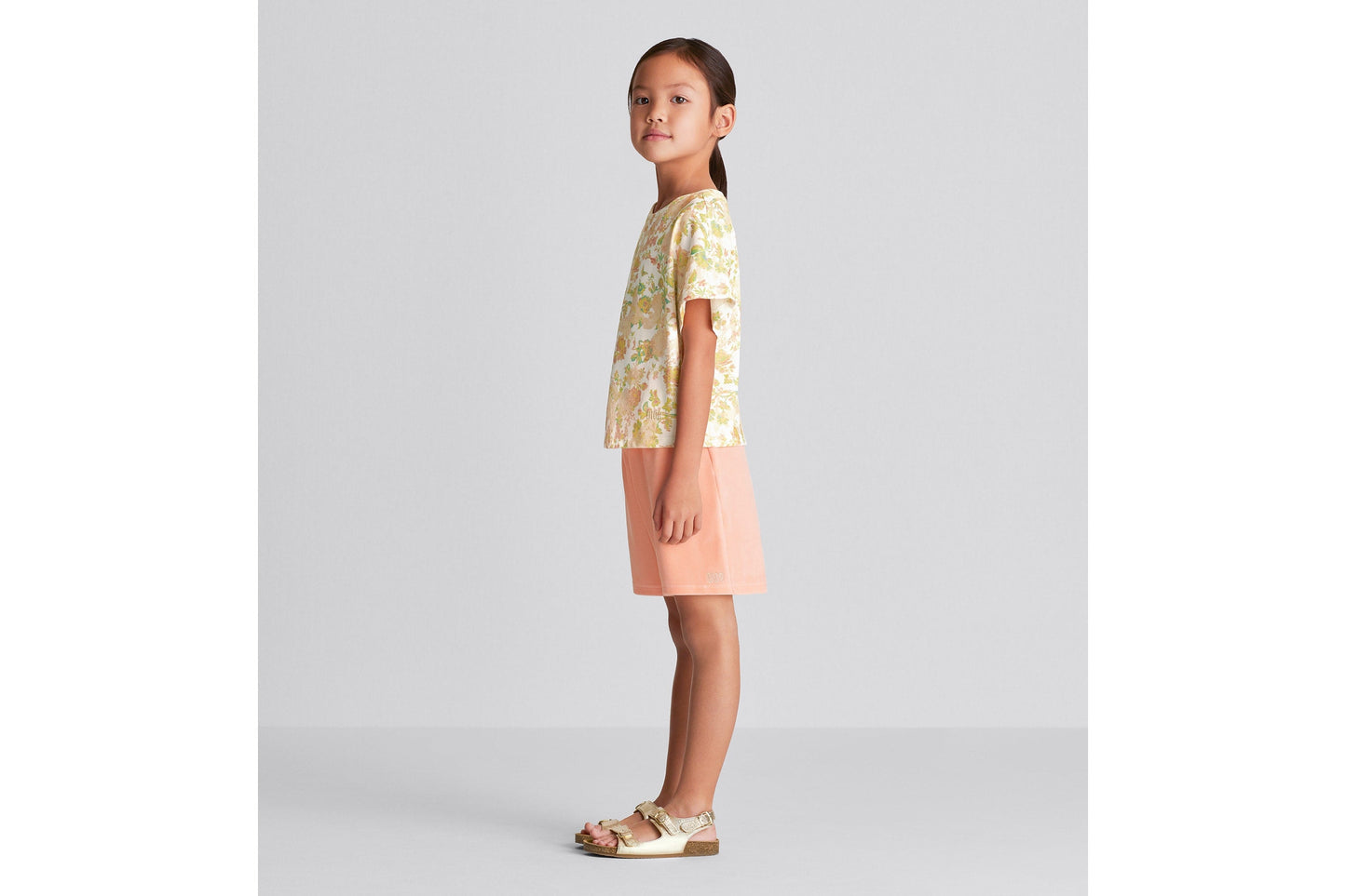 Kid's Shorts • Light Coral Pink Velvet