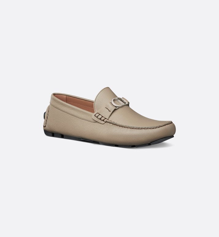 Loafer • Beige Grained Calfskin