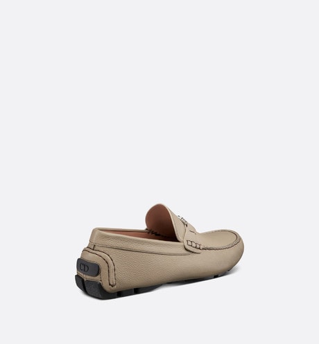 Loafer • Beige Grained Calfskin