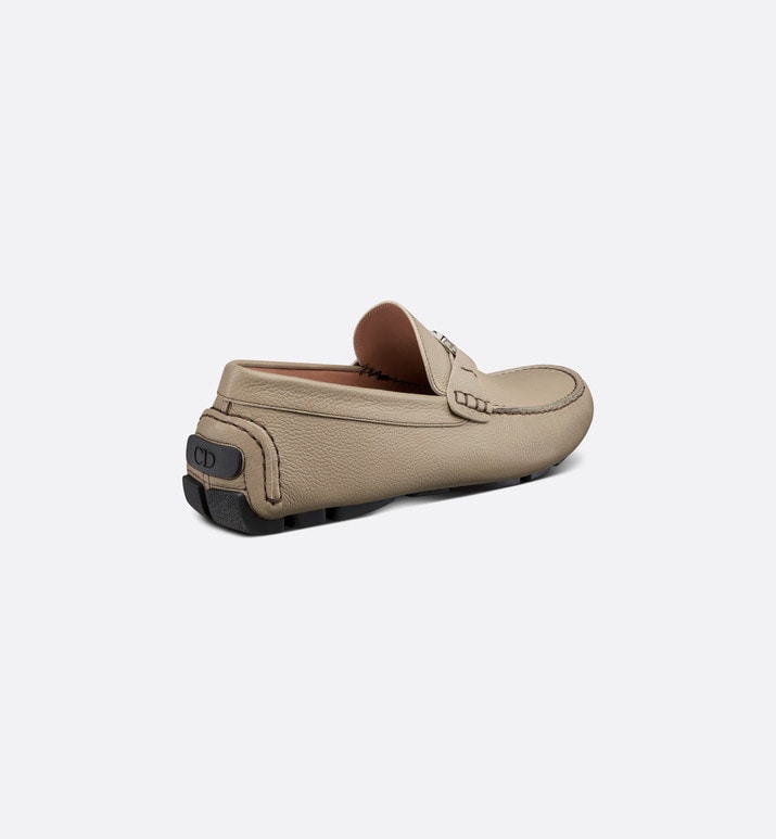 Loafer • Beige Grained Calfskin
