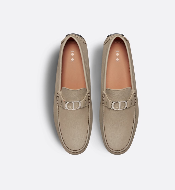 Loafer • Beige Grained Calfskin