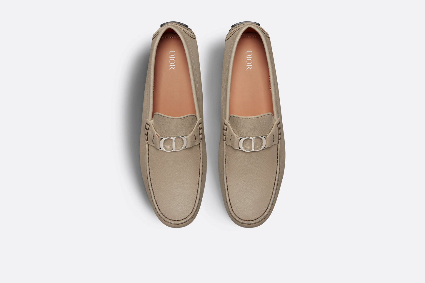 Loafer • Beige Grained Calfskin