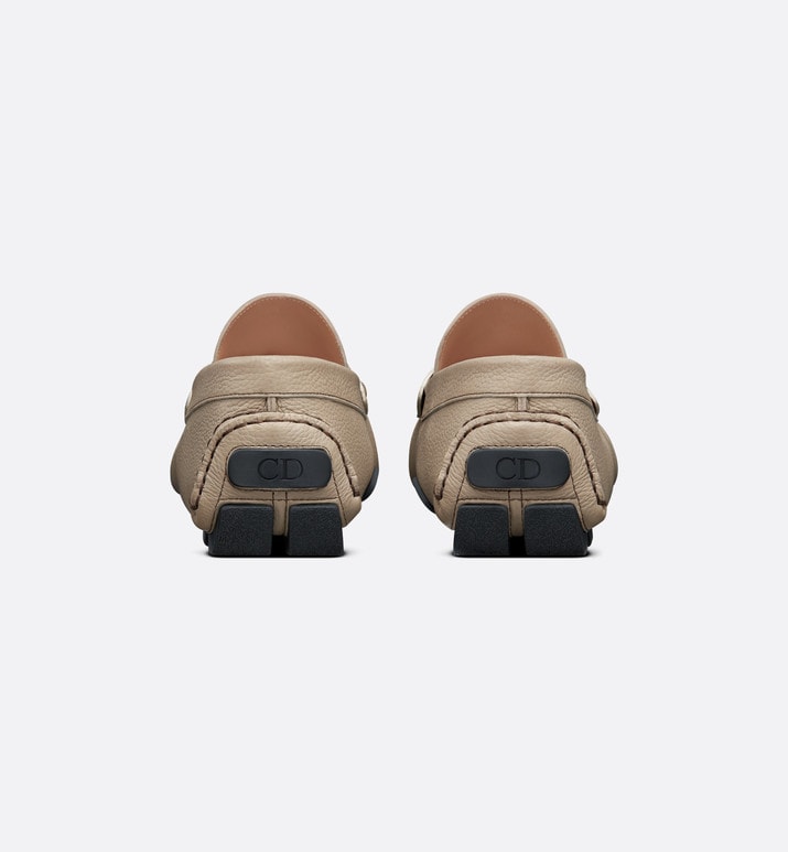 Loafer • Beige Grained Calfskin