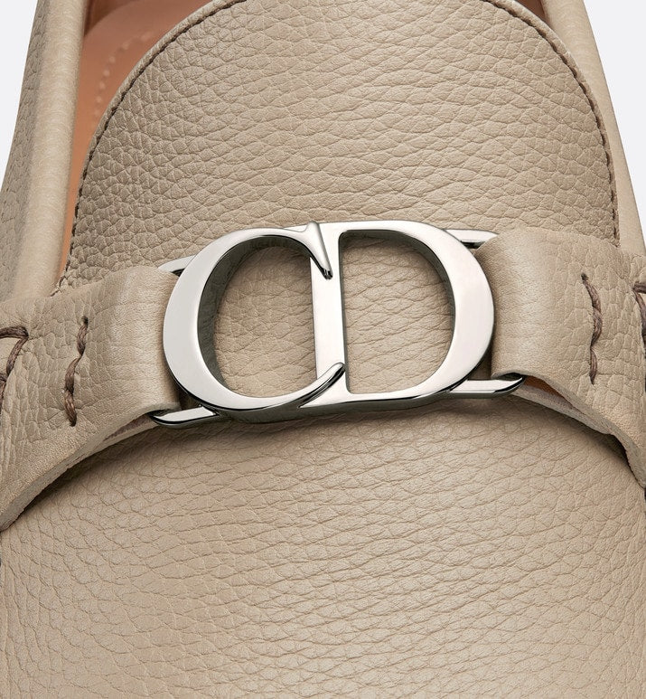 Loafer • Beige Grained Calfskin