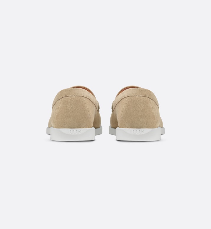 Dior Granville Loafer • Beige Dior Oblique Suede and Jacquard