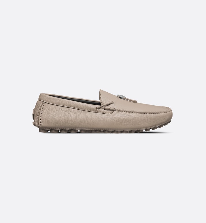 Loafer • Beige Grained Calfskin