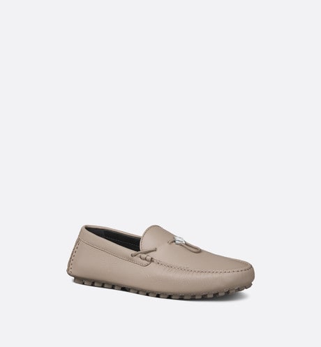 Loafer • Beige Grained Calfskin