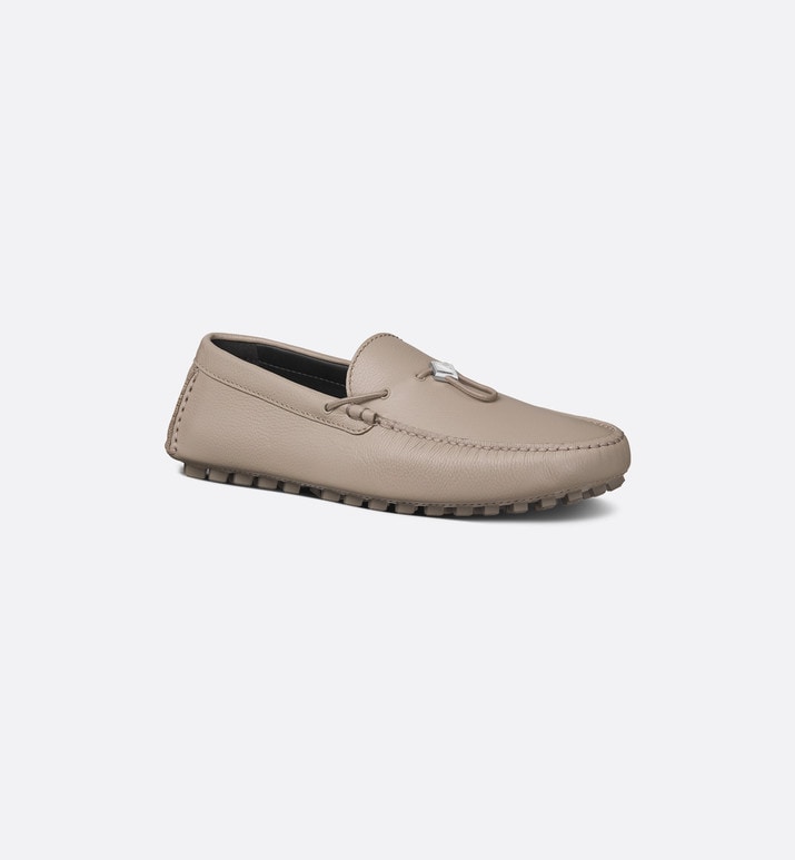 Loafer • Beige Grained Calfskin
