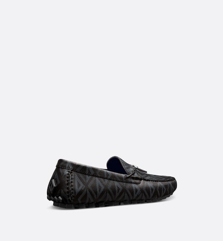 Loafer • Black CD Diamond Grained Leather