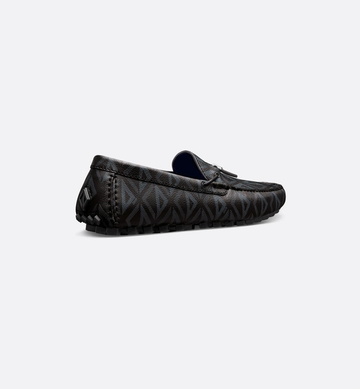 Loafer • Black CD Diamond Grained Leather