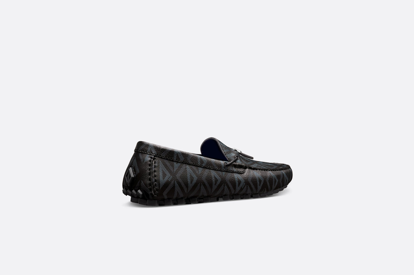 Loafer • Black CD Diamond Grained Leather