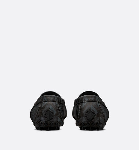 Loafer • Black CD Diamond Grained Leather