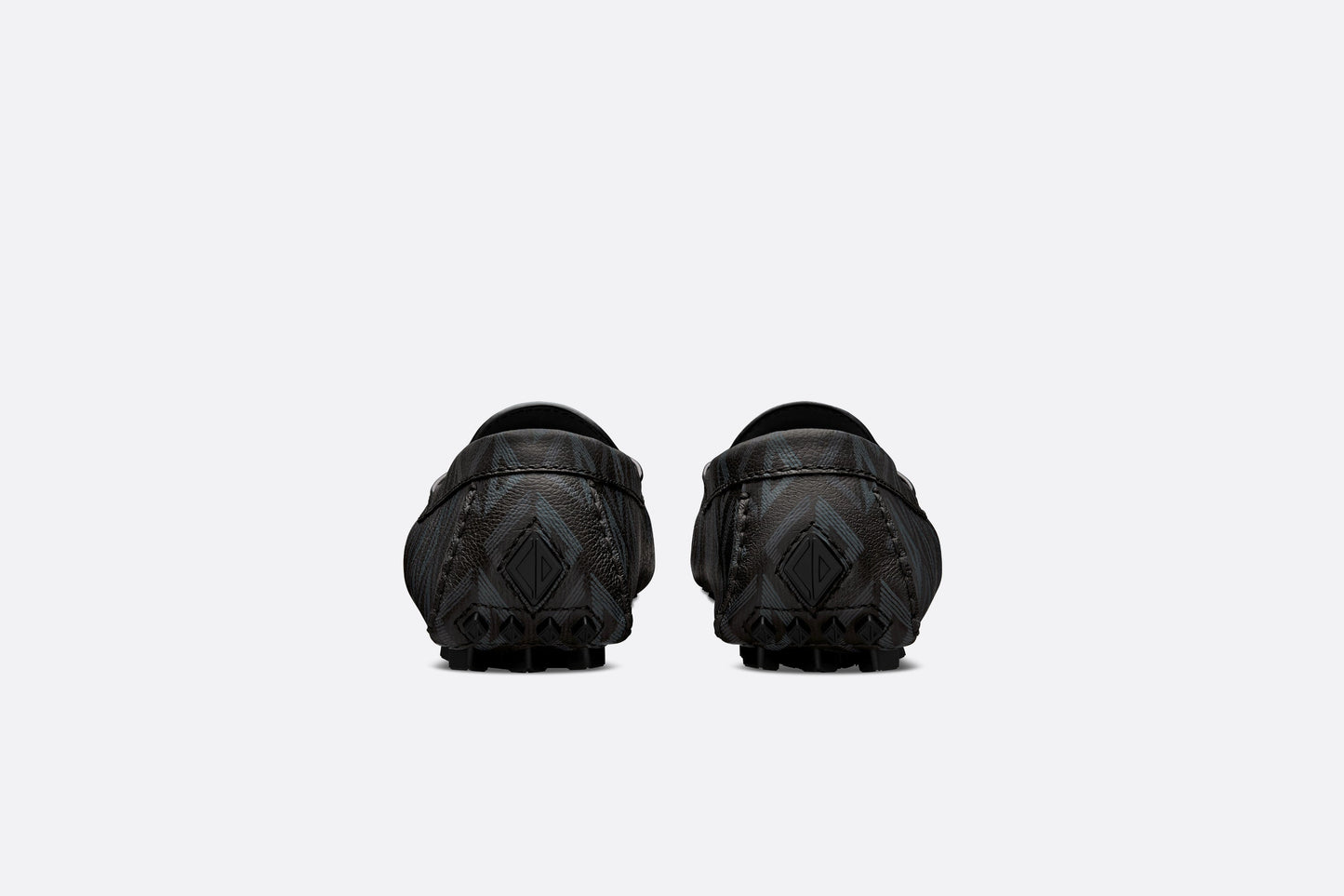 Loafer • Black CD Diamond Grained Leather