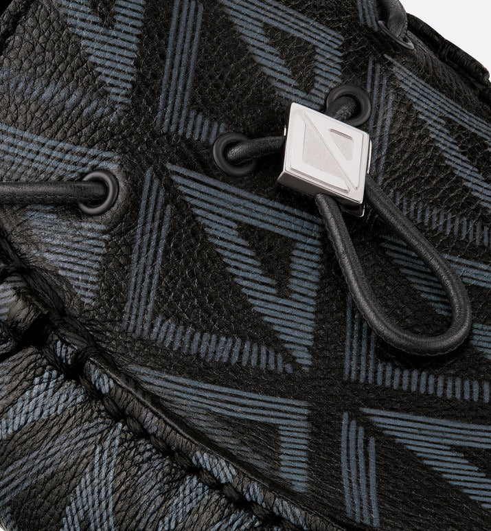 Loafer • Black CD Diamond Grained Leather