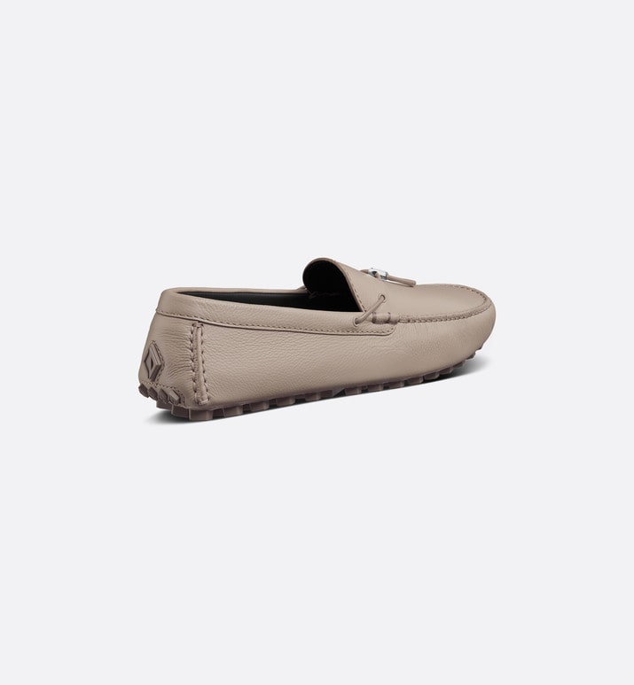Loafer • Beige Grained Calfskin