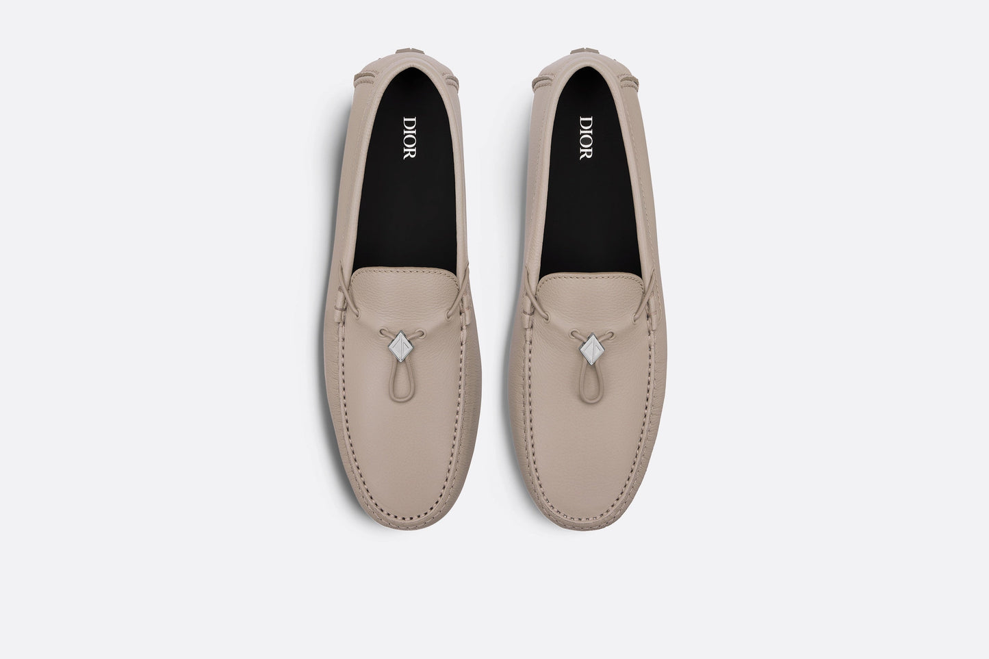 Loafer • Beige Grained Calfskin