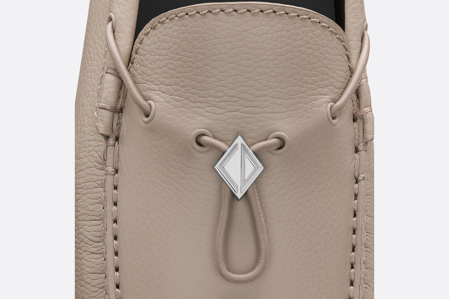 Loafer • Beige Grained Calfskin