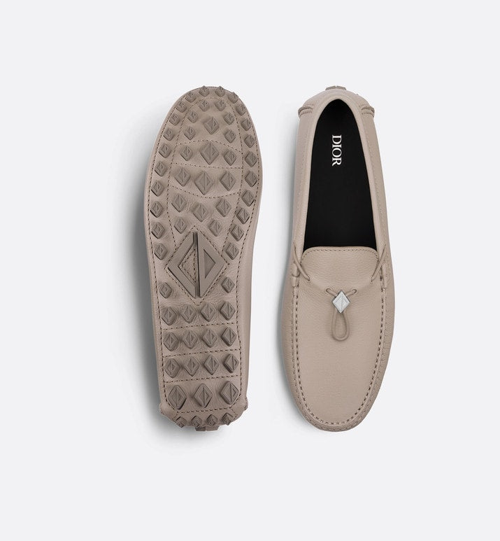 Loafer • Beige Grained Calfskin