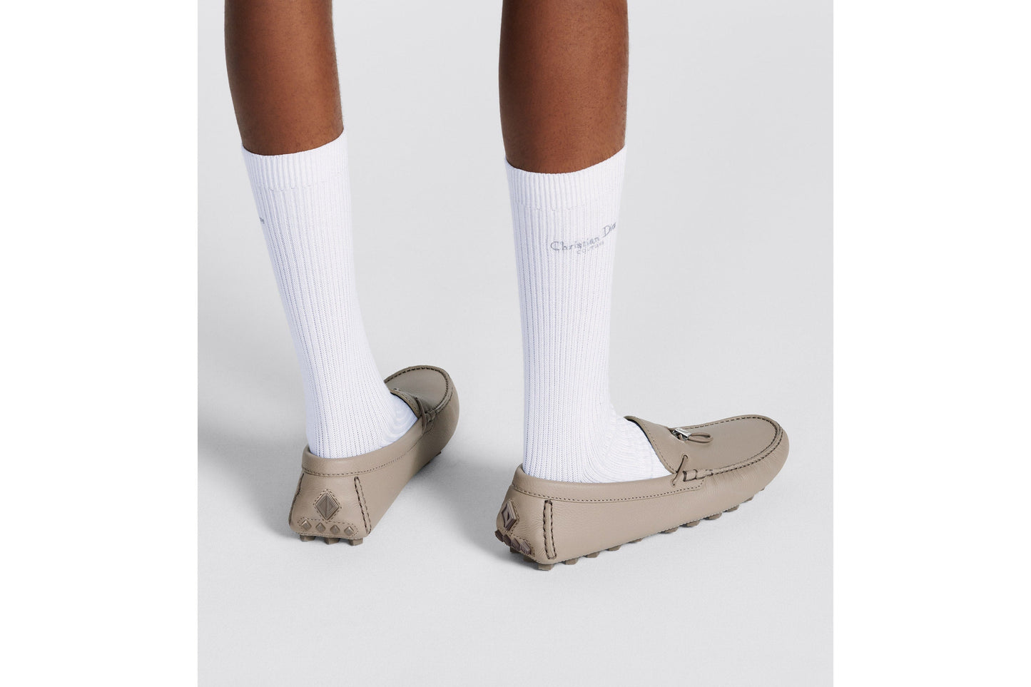 Loafer • Beige Grained Calfskin