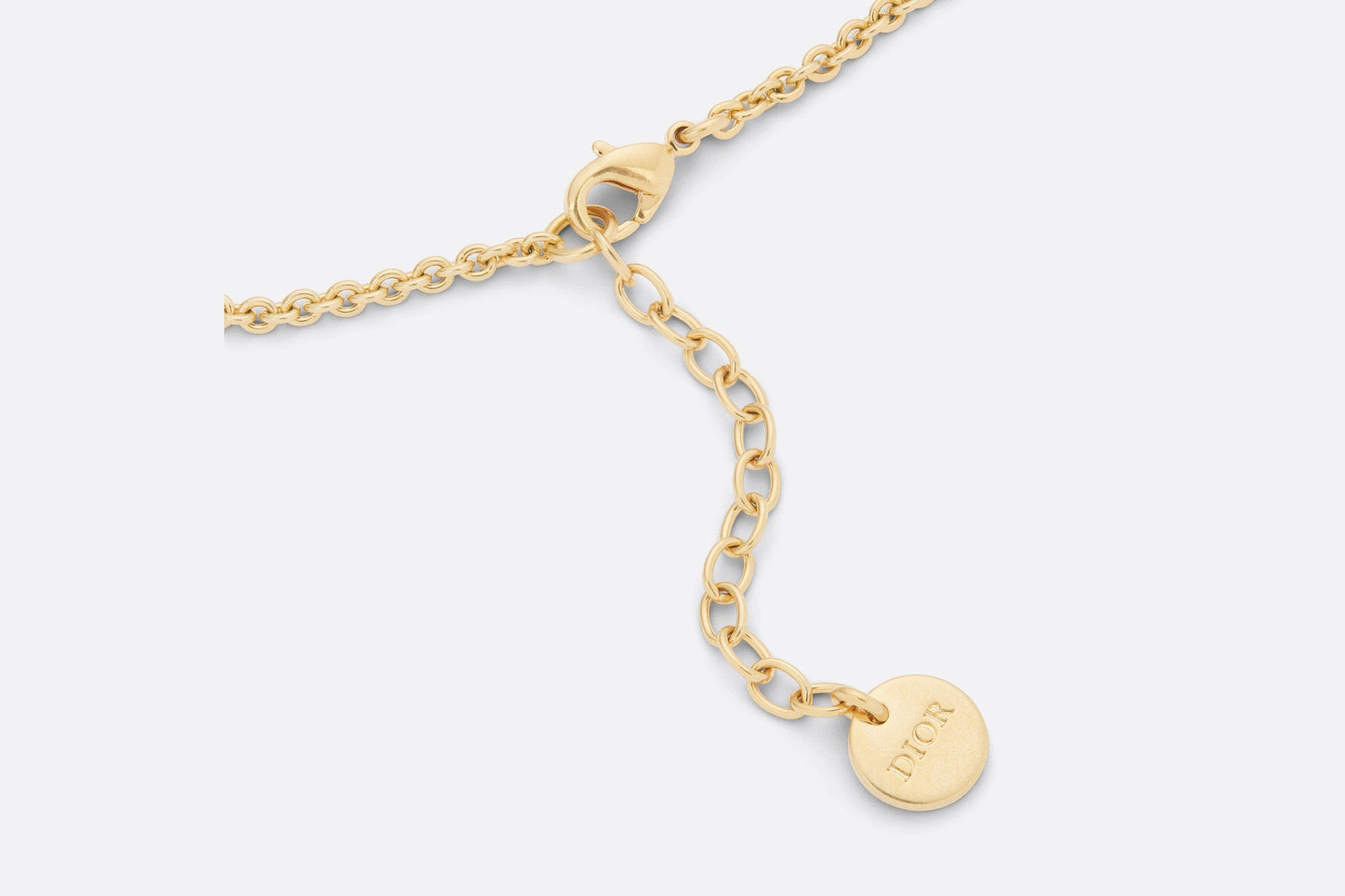 Petit CD Bracelet • Gold-Finish Metal and Silver-Tone Crystals