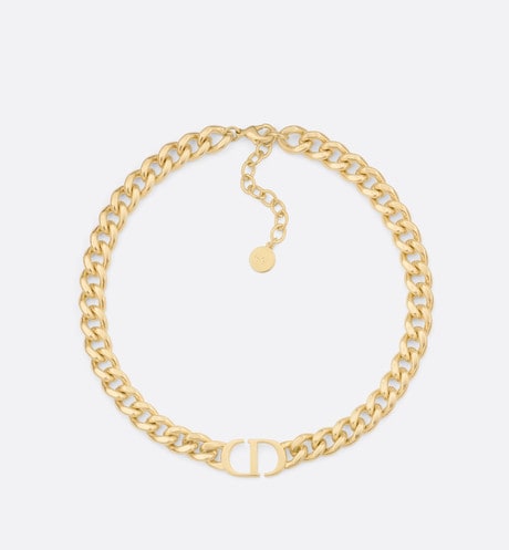 30 Montaigne Choker • Gold-Finish Metal