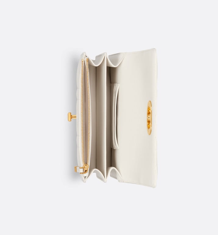 Mini Miss Caro Bag • Latte Macrocannage Lambskin