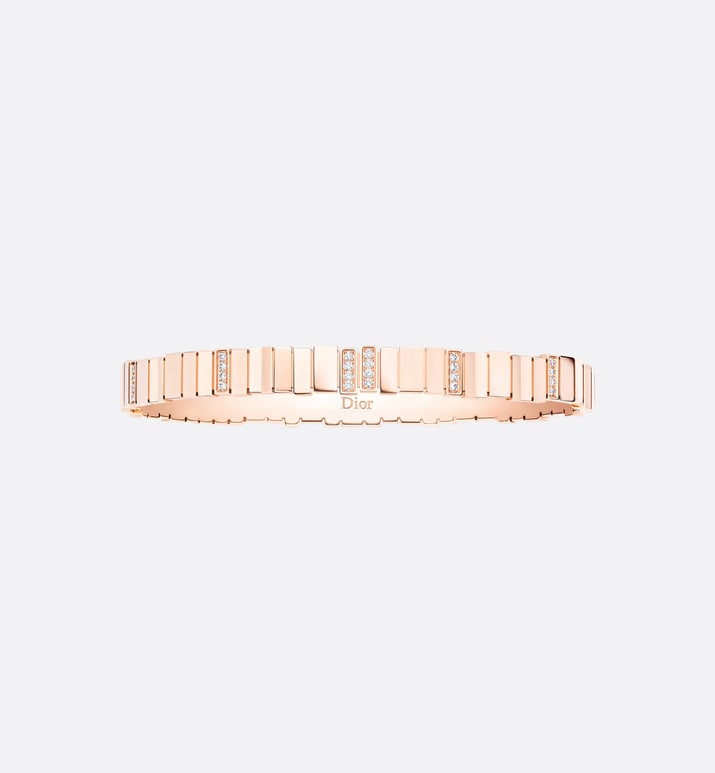 GEM DIOR Bracelet • Pink Gold and Diamonds