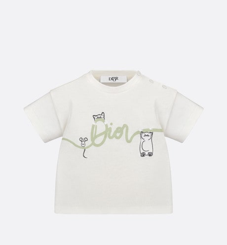Baby T-Shirt • Ivory Cotton Jersey