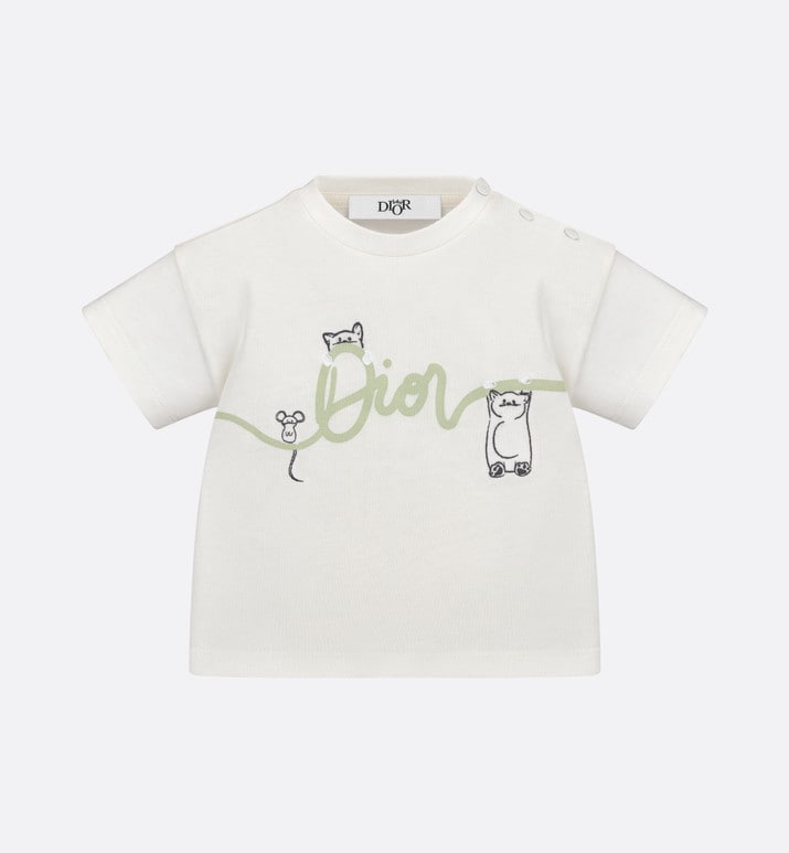 Baby T-Shirt • Ivory Cotton Jersey