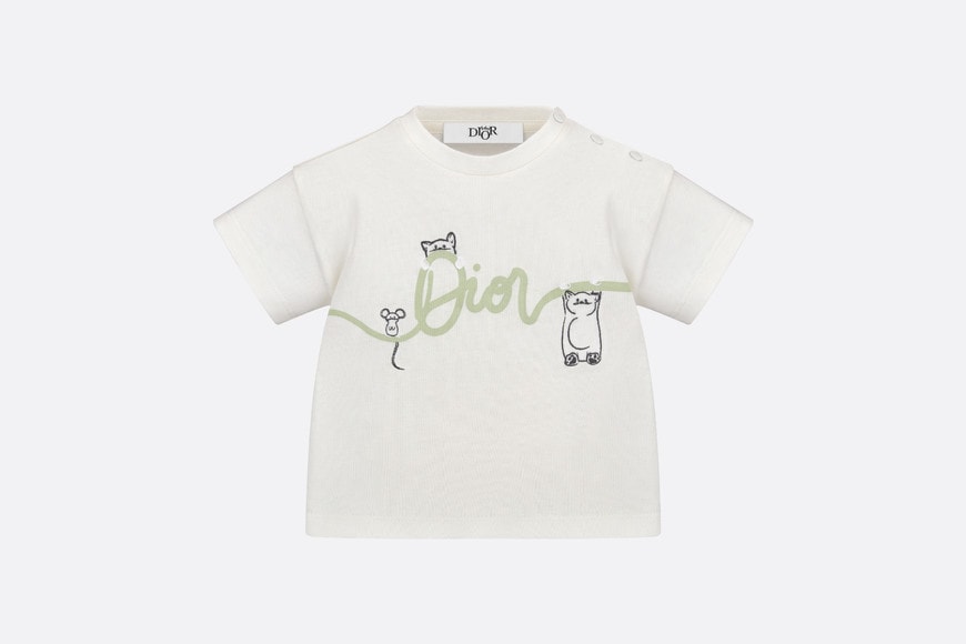 Baby T-Shirt • Ivory Cotton Jersey
